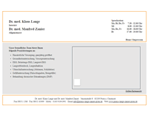 Tablet Screenshot of praxis-lange-zanier-prien.de